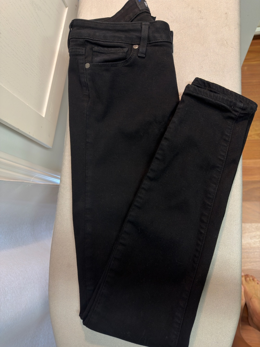 PAIGE Black Ultra Skinny Jeans